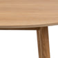 Nagano Round Dining Table in Oak