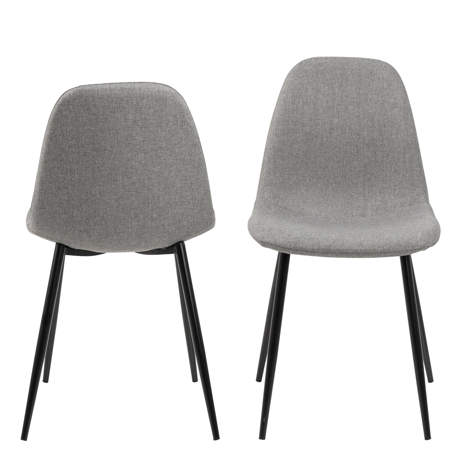 Wilma Dining Chair in Light Grey Set of 4