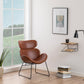 Cazar Lounge Chair in Brown