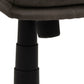 Brad Swivel Desk Chair with Armrest in Black