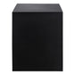 Joliet 1 Drawer Wallmounted Bedside Table in Black & Bamboo