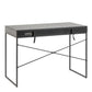 Seaford 1 Drawer Office Desk in Ash Black