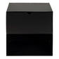 Joliet 1 Drawer Wallmounted Bedside Table in Matt Black