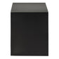 Joliet 1 Drawer Wallmounted Bedside Table in Matt Black