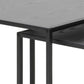 Seaford Nest of Tables in Ash Black