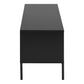 Seaford 2 Door 1 Drawer TV Unit in Ash Black