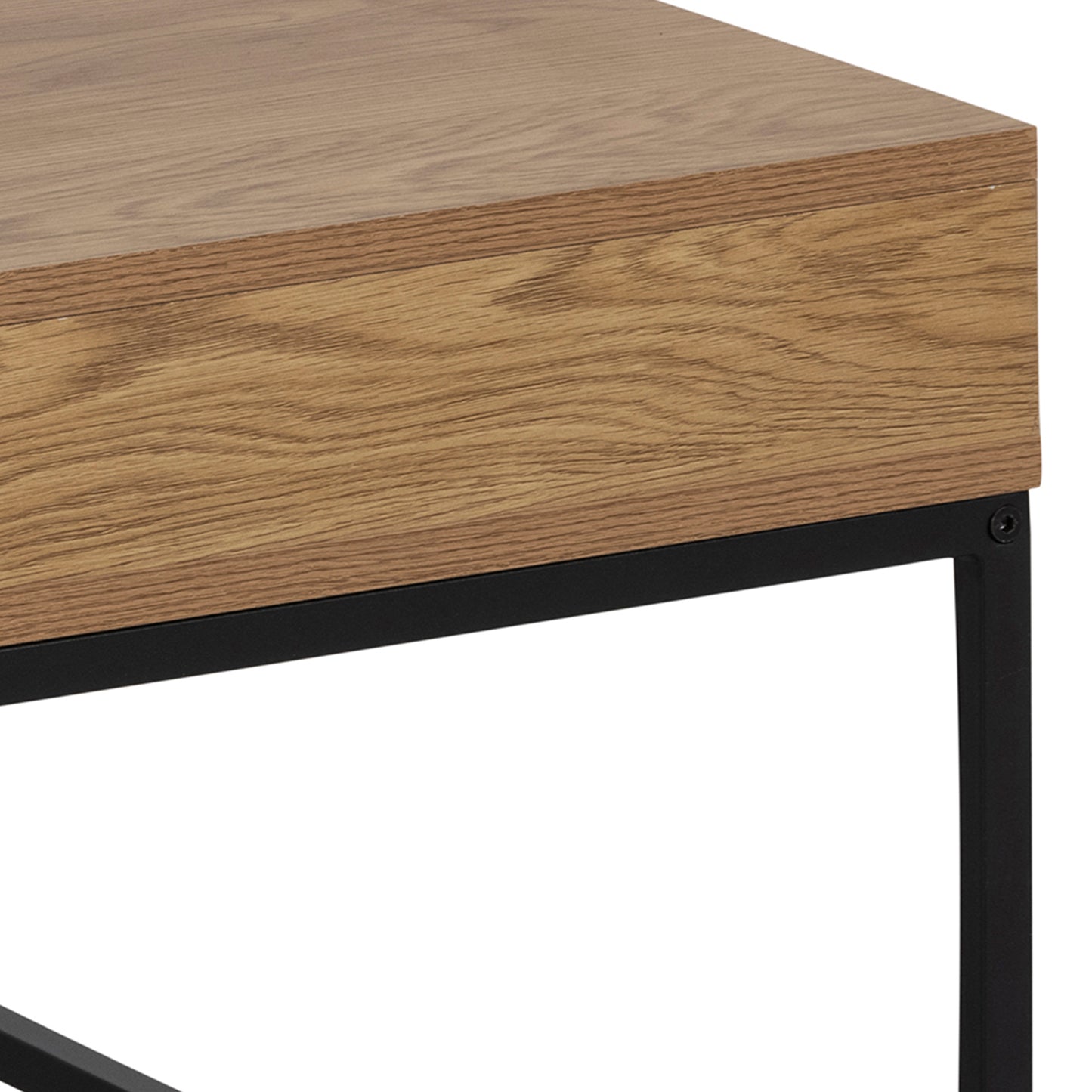 Willford Coffee Table in Oak & Black