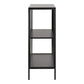 Newcastle Low 2 Door Display Cabinet in Matt Black