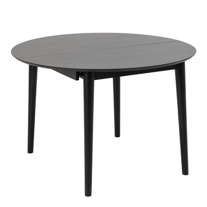 Montreux Round Dining Table in Black