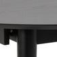 Montreux Round Dining Table in Black