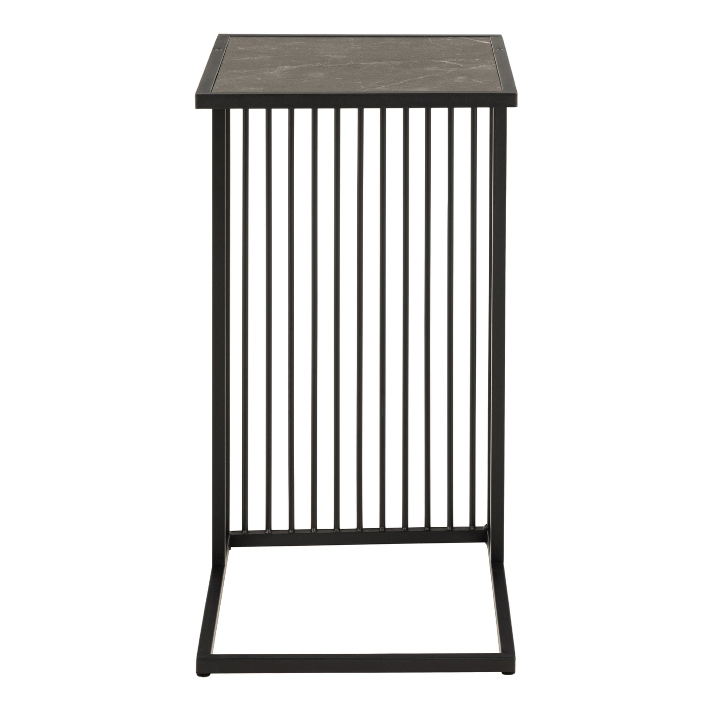 Strington Tall Side Table in Black