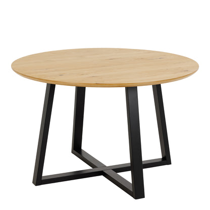 Malika Dining Table in Wild Oak