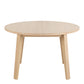 A-Line Round Dining Table in White Oak