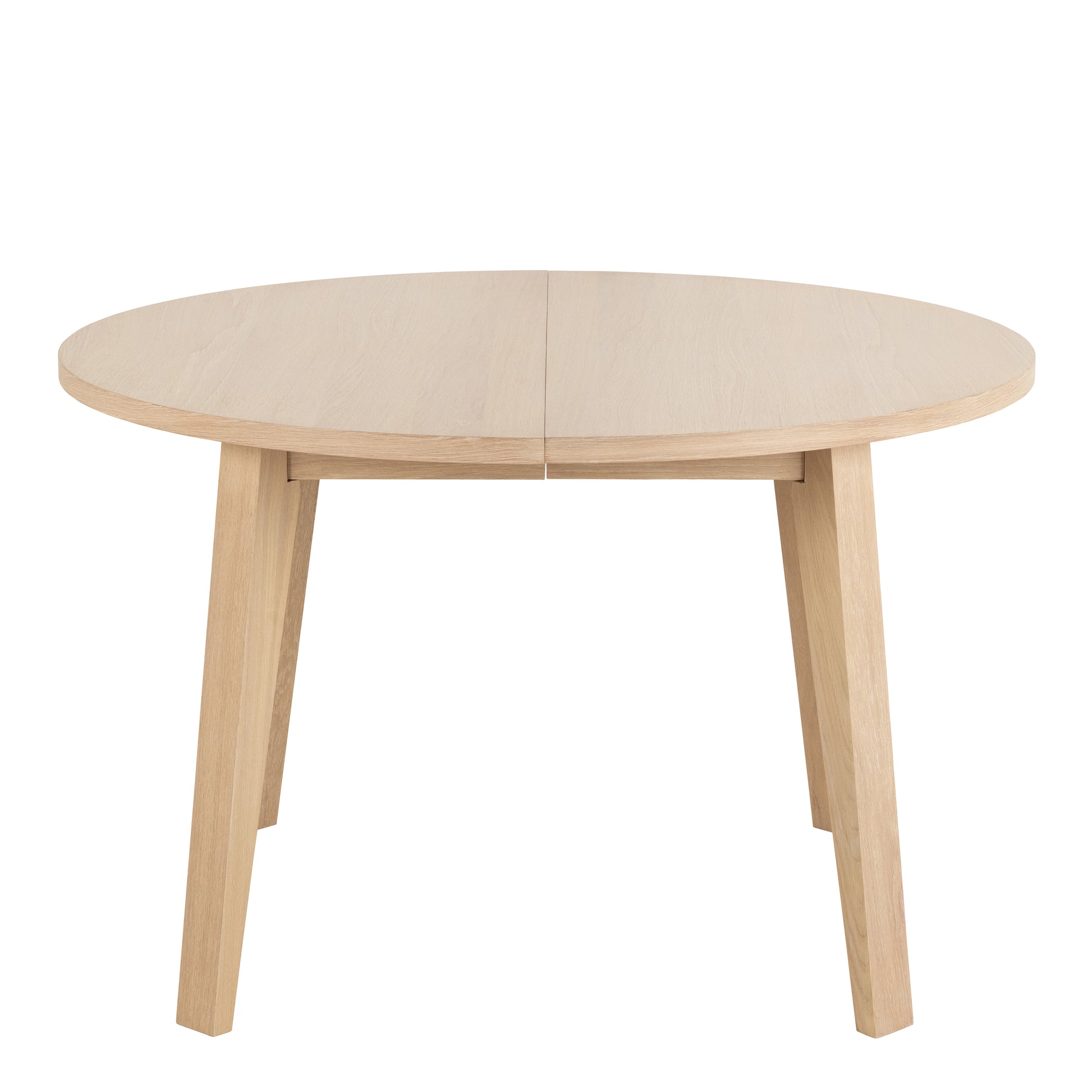 A-Line Round Dining Table in White Oak