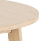 A-Line Round Dining Table in White Oak