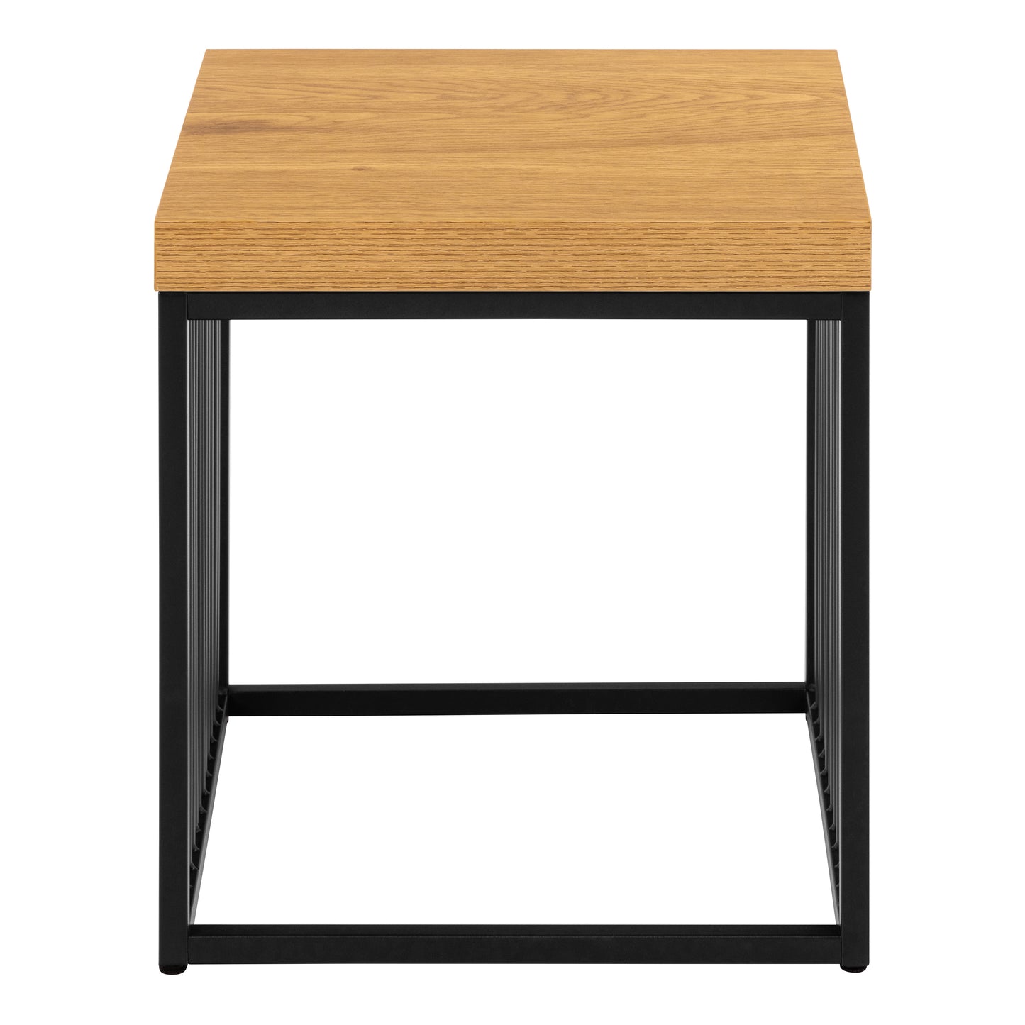 Strington Side Table in Black and Oak