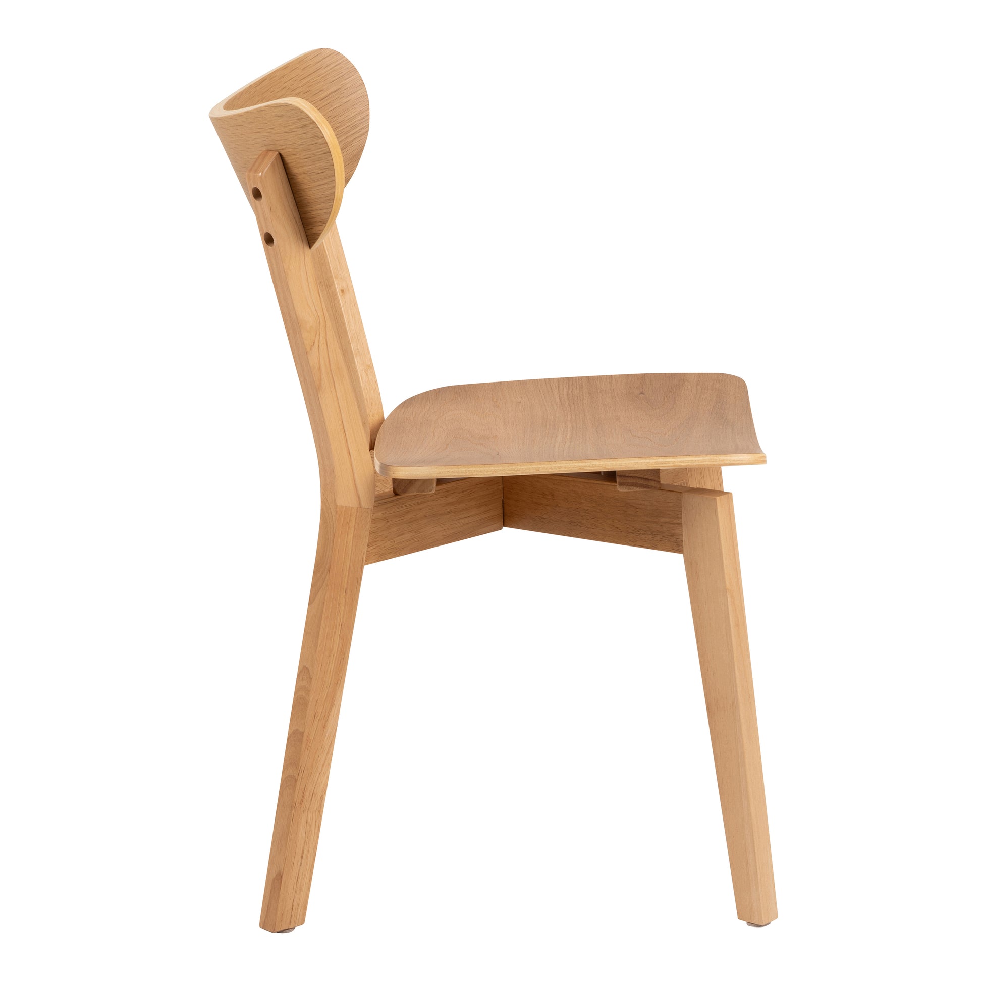 Roxby Dining Chairs in Oak Set of 2