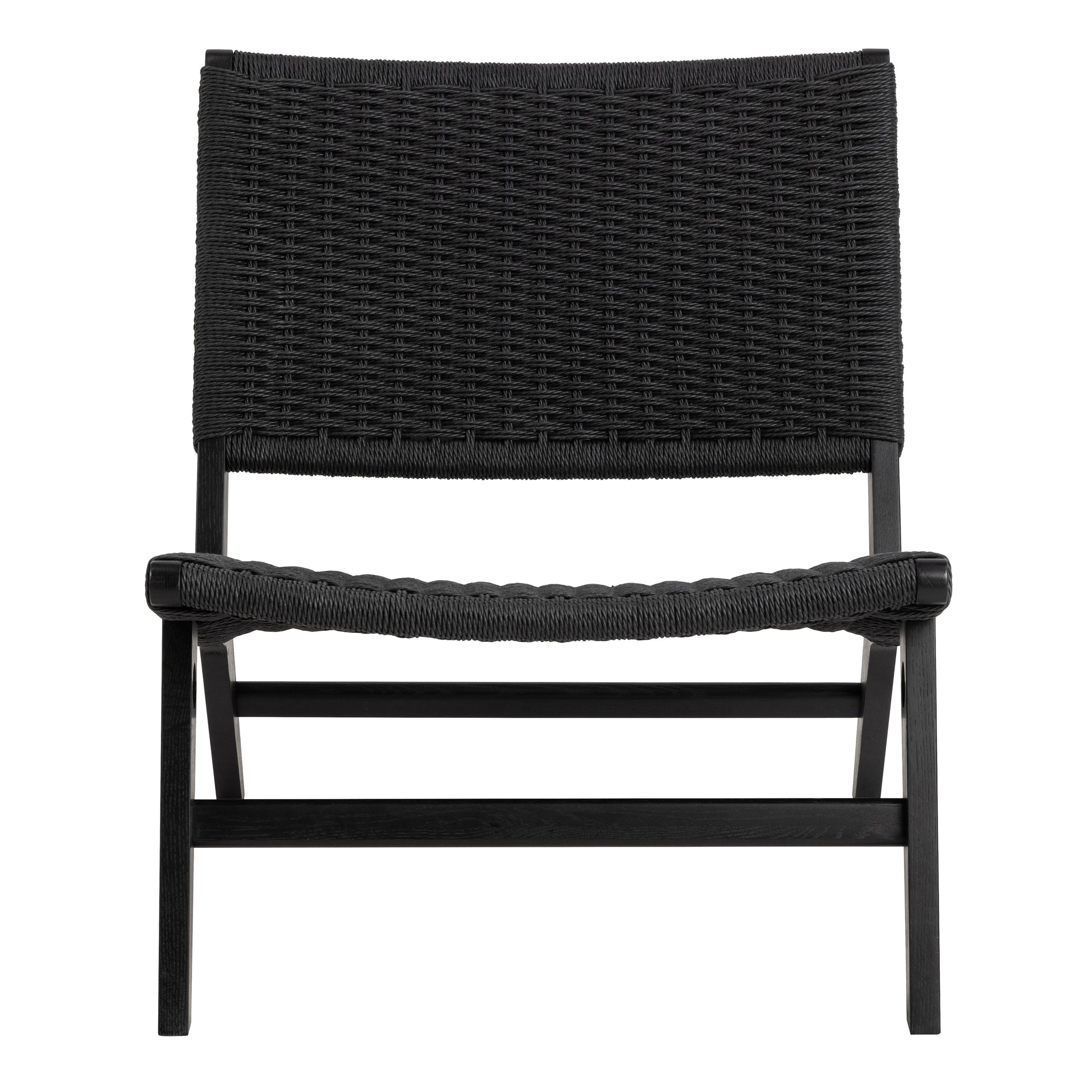 Carson Lounge Chair in Black