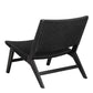 Carson Lounge Chair in Black