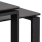 Katrine Ceramic Coffee Table Set in Black