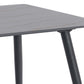 Wicklow Ceramic Dining Table in Black