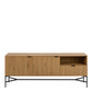 Jaipur Sideboard with  2 Doors and 1 Drawer in Black