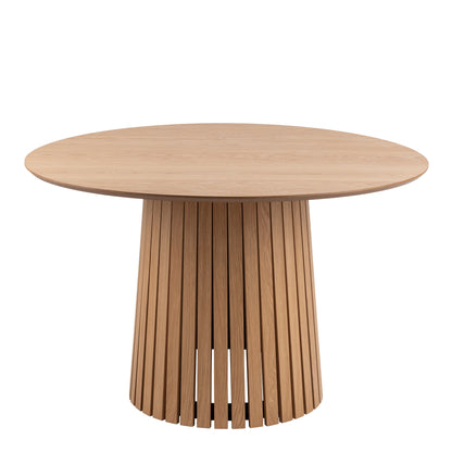 Christo Round Dining Table in Oak