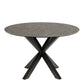 Heaven Round Dining Table with Ceramic Black Top