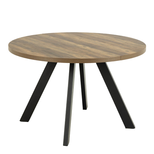 Zalida Round Dining Table in Oak