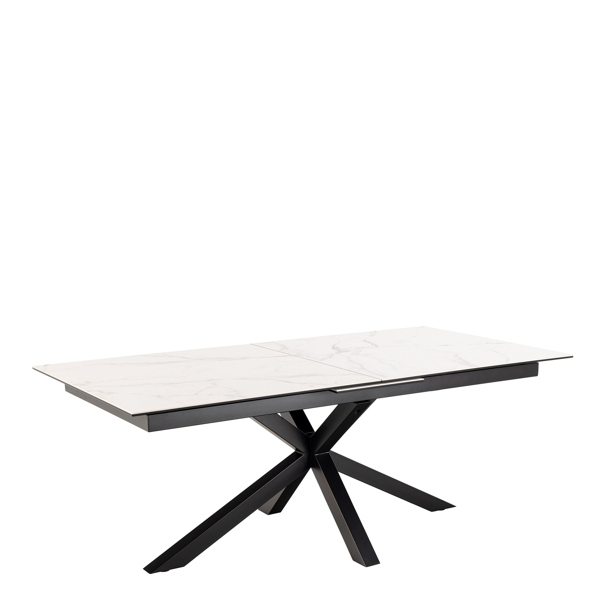 Heaven Extendable Dining Table with Ceramic White Top 200cm