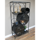 Black Iron Retro Display Cabinet