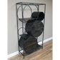 Black Iron Retro Display Cabinet