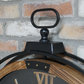 Black Wall Clock With Cogs