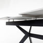 Timor 1.8m Extending Grey Dining Table