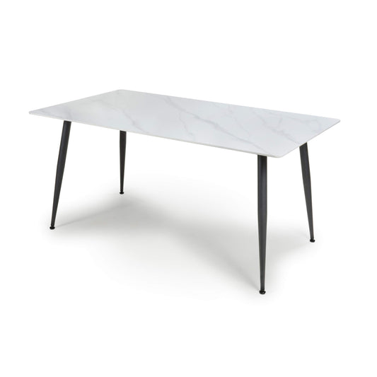 Monaco 1.6m White Dining Table