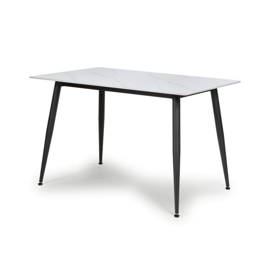 Monaco 1.2m White Dining Table