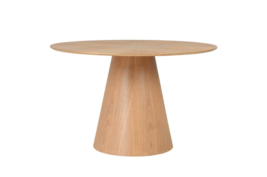 Claremont 1.2m Round Natural Dining Table