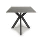 Tokyo Medium 1.6m Ceramic Grey Dining Table