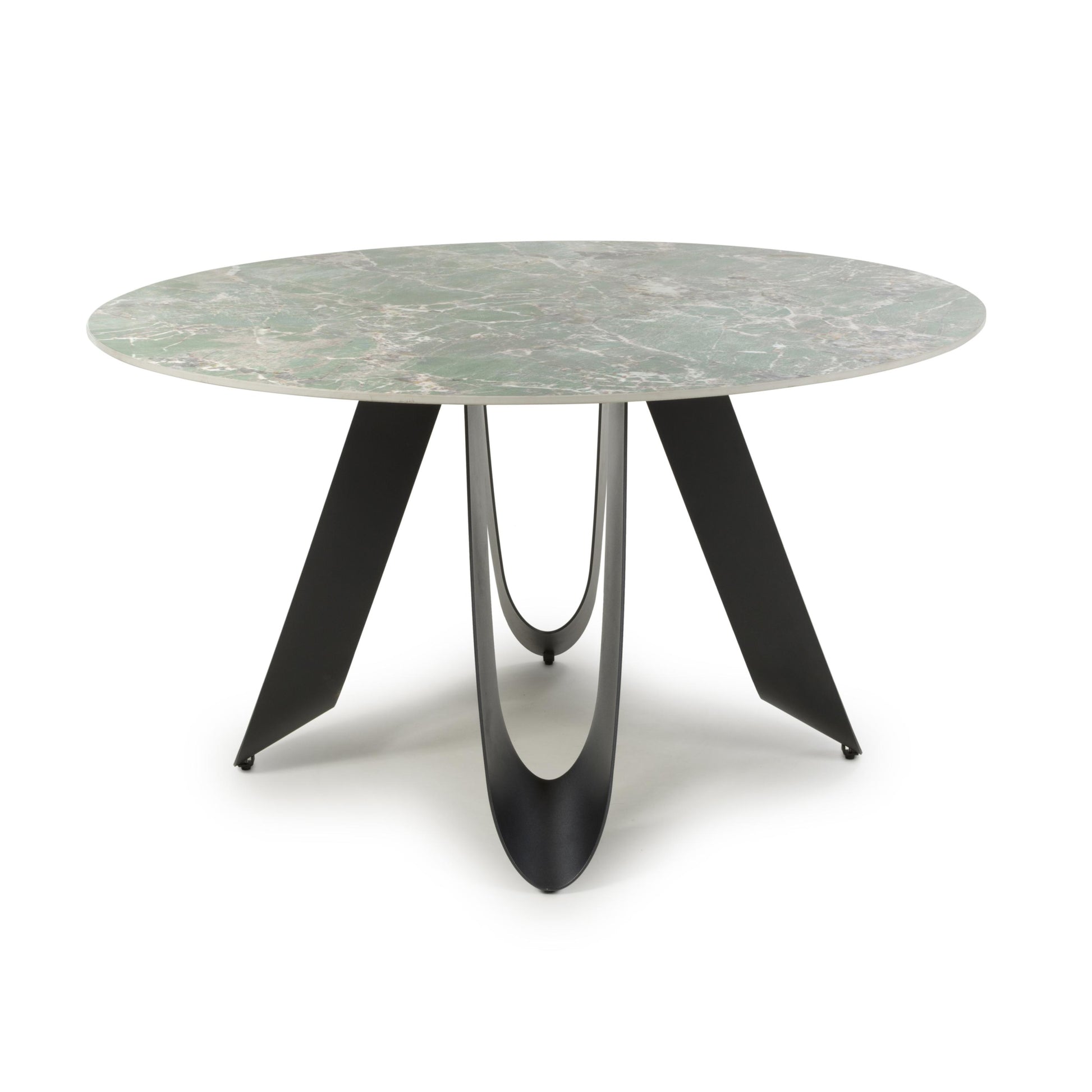 Osaka Round Green Dining Table