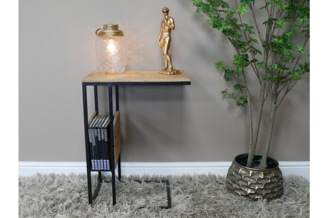 Mango Wood Side Table