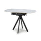 Rotana Rotating White 1.2m Dining Table