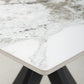 Tokyo Small 80cm Ceramic White Dining Table