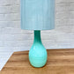 Small Teardrop Lamp- Light Aqua