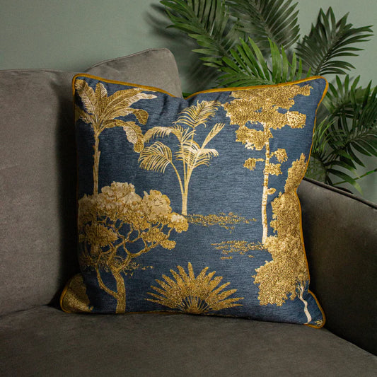 Paoletti Arboretum World Trees Cushion Blue