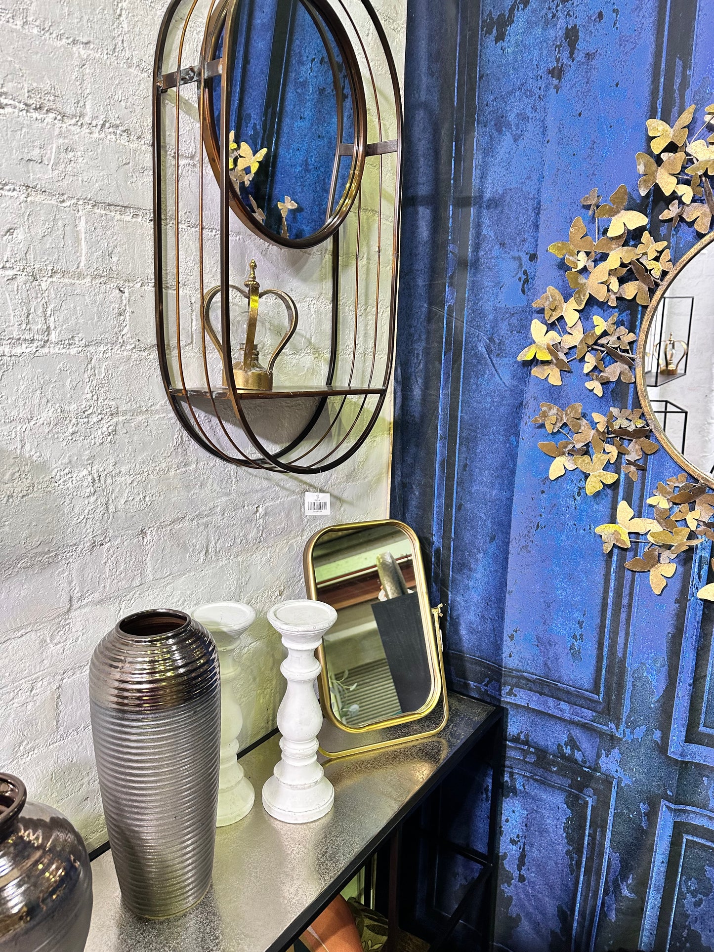 Dutch Mirror With Shelf