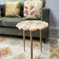 Myra Natural Agate End Table