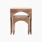 Zoe Set of 2 Arched End Tables