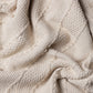 Yard Caliche Woven Tasselled Throw Natural