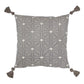 Furn Chia Tufted Cotton Cushion Grey