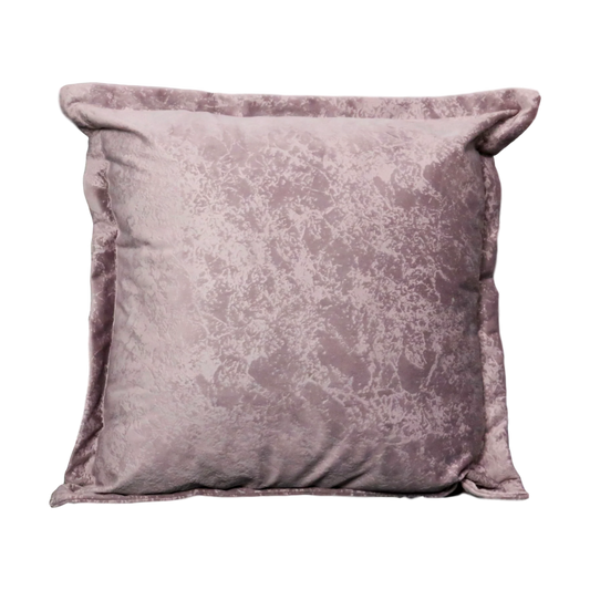 Native Home Pink Crushed Velvet Cushion Cover